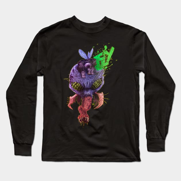 FLY MONSTER Long Sleeve T-Shirt by MatheussBerant